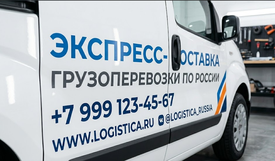 Оклейка и стайлинг коммерческого транспорта
